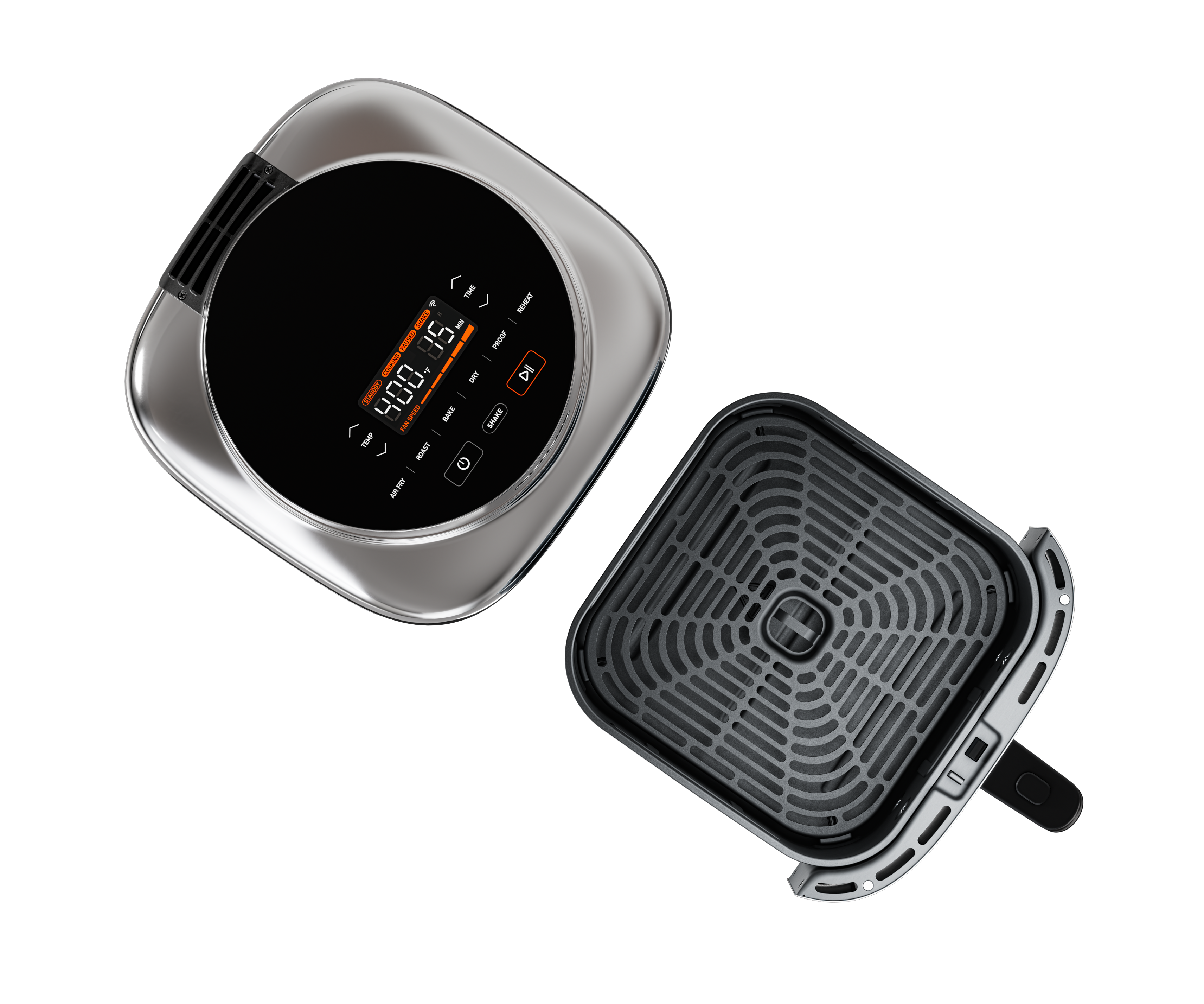 Iconic™ The Stainless Steel 6.5-Quart Smart Air Fryer