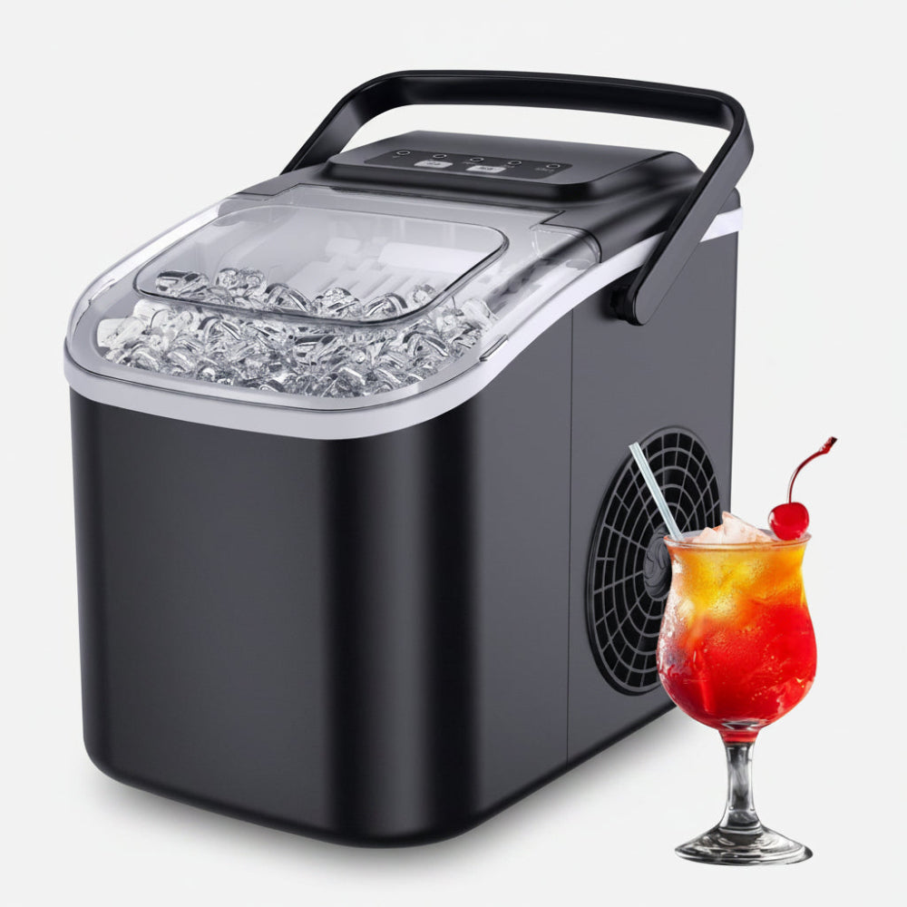Portable Ice Maker | Countertop Bullet Ice Machine with Fast Production | Compact Design for Home and Outdoor Use